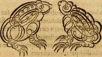 An illustration from Quaestiones definitae ex triplici philosophia : rationali, naturali, morali : in Parmensi Academia publicè triduum disputae (1613)