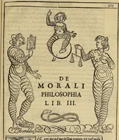An illustration from Quaestiones definitae ex triplici philosophia : rationali, naturali, morali : in Parmensi Academia publicè triduum disputae (1613)