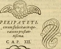 An illustration from Quaestiones definitae ex triplici philosophia : rationali, naturali, morali : in Parmensi Academia publicè triduum disputae (1613)