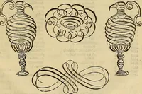 An illustration from Quaestiones definitae ex triplici philosophia : rationali, naturali, morali : in Parmensi Academia publicè triduum disputae (1613)