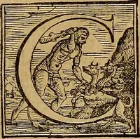 An illustration from Quaestiones definitae ex triplici philosophia : rationali, naturali, morali : in Parmensi Academia publicè triduum disputae (1613)