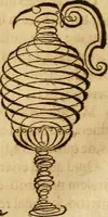 An illustration from Quaestiones definitae ex triplici philosophia : rationali, naturali, morali : in Parmensi Academia publicè triduum disputae (1613)