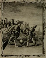 An illustration from Quarles' emblems, divine and moral: together with hieroglyphics of the life of man (1800)
