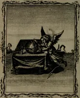 An illustration from Quarles' emblems, divine and moral: together with hieroglyphics of the life of man (1800)