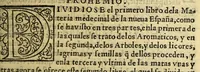 An illustration from Quatro libros. De la naturaleza, y virtudes de las plantas, y animales que estan receuidos en el vso de medicina en la Nueua España, y la methodo, y correccion, y preparacion, que para administrallas se requiere con lo que el doctor Francisco Hernandez escriuio en lengua latina. : Muy vtil para todo genero de gente q[ue] viue en esta[n]cias y pueblos, de no ay medicos, ni botica. (1615)