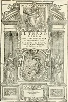 An illustration from I quattro libri dell'architettura di Andrea Palladio : ne' quali, dopò vn breue trattato de' cinque ordini, & di quelli auertimenti, che sono più necesarij nel fabricare : si tratta delle case private, delle vie, de i ponti, delle piazze, de i xisti, & de'tempij (1616)