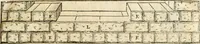 An illustration from I quattro libri dell'architettura di Andrea Palladio : ne' quali, dopò vn breue trattato de' cinque ordini, & di quelli auertimenti, che sono più necesarij nel fabricare : si tratta delle case private, delle vie, de i ponti, delle piazze, de i xisti, & de'tempij (1616)