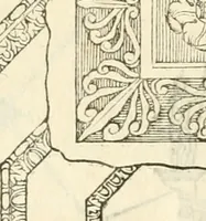An illustration from I quattro libri dell'architettura di Andrea Palladio : ne' quali, dopò vn breue trattato de' cinque ordini, & di quelli auertimenti, che sono più necesarij nel fabricare : si tratta delle case private, delle vie, de i ponti, delle piazze, de i xisti, & de'tempij (1616)