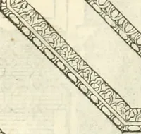 An illustration from I quattro libri dell'architettura di Andrea Palladio : ne' quali, dopò vn breue trattato de' cinque ordini, & di quelli auertimenti, che sono più necesarij nel fabricare : si tratta delle case private, delle vie, de i ponti, delle piazze, de i xisti, & de'tempij (1616)