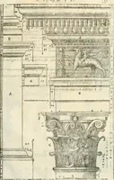 An illustration from I quattro libri dell'architettura di Andrea Palladio : ne' quali, dopò vn breue trattato de' cinque ordini, & di quelli auertimenti, che sono più necesarij nel fabricare : si tratta delle case private, delle vie, de i ponti, delle piazze, de i xisti, & de'tempij (1616)
