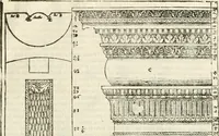An illustration from I quattro libri dell'architettura di Andrea Palladio : ne' quali, dopò vn breue trattato de' cinque ordini, & di quelli auertimenti, che sono più necesarij nel fabricare : si tratta delle case private, delle vie, de i ponti, delle piazze, de i xisti, & de'tempij (1616)