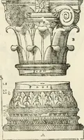 An illustration from I quattro libri dell'architettura di Andrea Palladio : ne' quali, dopò vn breue trattato de' cinque ordini, & di quelli auertimenti, che sono più necesarij nel fabricare : si tratta delle case private, delle vie, de i ponti, delle piazze, de i xisti, & de'tempij (1616)