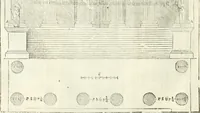 An illustration from I quattro libri dell'architettura di Andrea Palladio : ne' quali, dopò vn breue trattato de' cinque ordini, & di quelli auertimenti, che sono più necesarij nel fabricare : si tratta delle case private, delle vie, de i ponti, delle piazze, de i xisti, & de'tempij (1616)