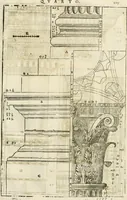 An illustration from I quattro libri dell'architettura di Andrea Palladio : ne' quali, dopò vn breue trattato de' cinque ordini, & di quelli auertimenti, che sono più necesarij nel fabricare : si tratta delle case private, delle vie, de i ponti, delle piazze, de i xisti, & de'tempij (1616)