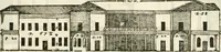An illustration from I quattro libri dell'architettura di Andrea Palladio : ne' quali, dopò vn breue trattato de' cinque ordini, & di quelli auertimenti, che sono più necesarij nel fabricare : si tratta delle case private, delle vie, de i ponti, delle piazze, de i xisti, & de'tempij (1616)