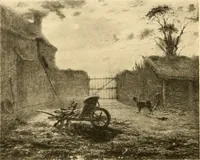 An illustration from Quincy Adams Shaw collection : Italian Renaissance sculpturee : paintings and pastels by Jean François Millet : exhibition opening April 18, 1918 (1918)