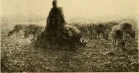 An illustration from Quincy Adams Shaw collection : Italian Renaissance sculpturee : paintings and pastels by Jean François Millet : exhibition opening April 18, 1918 (1918)