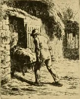 An illustration from Quincy Adams Shaw collection : Italian Renaissance sculpturee : paintings and pastels by Jean François Millet : exhibition opening April 18, 1918 (1918)