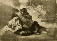 An illustration from Quincy Adams Shaw collection : Italian Renaissance sculpturee : paintings and pastels by Jean François Millet : exhibition opening April 18, 1918 (1918)