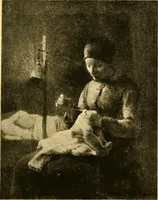 An illustration from Quincy Adams Shaw collection : Italian Renaissance sculpturee : paintings and pastels by Jean François Millet : exhibition opening April 18, 1918 (1918)