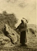 An illustration from Quincy Adams Shaw collection : Italian Renaissance sculpturee : paintings and pastels by Jean François Millet : exhibition opening April 18, 1918 (1918)