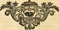 An illustration from Quinquagena symbolica, in praecipua capita, et dogmata sacrae regulae SS. monachorum patris & legislatoris Benedicti, omnium justorum spiritu pleni : tanquam vera effigies reverendissimi perillustris ac amplissimi domini, domini Chrysostomi ... : inter ipsa sacerdotij Jubilei solemnia die 23. Julij orbi exhibita ab eXVLtantIbVs DeVotIs LILIgerI greMII sVI fILIIs : inseritur Conspectus edendorum fastorum campililiensium (1741)