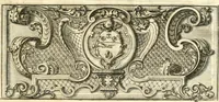 An illustration from Quinquagena symbolica, in praecipua capita, et dogmata sacrae regulae SS. monachorum patris & legislatoris Benedicti, omnium justorum spiritu pleni : tanquam vera effigies reverendissimi perillustris ac amplissimi domini, domini Chrysostomi ... : inter ipsa sacerdotij Jubilei solemnia die 23. Julij orbi exhibita ab eXVLtantIbVs DeVotIs LILIgerI greMII sVI fILIIs : inseritur Conspectus edendorum fastorum campililiensium (1741)