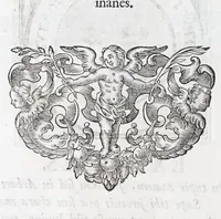 An illustration from Quinquagena symbolorum heroica, in praecipua capita et dogmata S. regulae sanctissimi monachorum patris et legislatoris Benedicti, omnium justorum spiritu pleni : ad recolligendum animum horis succisivis concepta, et exegesibus brevibus metrico-prosaicis asceticis illustrata (1741)
