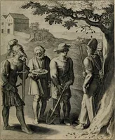 Picture 48 of 104 from Quinti Horatii Flacci emblemata : imaginibus in aes incisis, notisq[ue], illustrata (1612), leaf 104