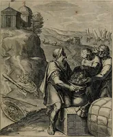 Picture 50 of 104 from Quinti Horatii Flacci emblemata : imaginibus in aes incisis, notisq[ue], illustrata (1612), leaf 108