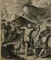 An illustration from Quinti Horatii Flacci emblemata : imaginibus in aes incisis, notisq[ue], illustrata (1612)