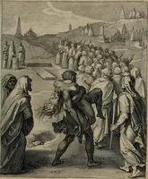An illustration from Quinti Horatii Flacci emblemata : imaginibus in aes incisis, notisq[ue], illustrata (1612)