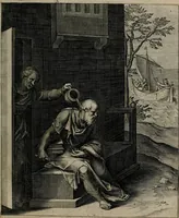 Picture 74 of 104 from Quinti Horatii Flacci emblemata : imaginibus in aes incisis, notisq[ue], illustrata (1612), leaf 156