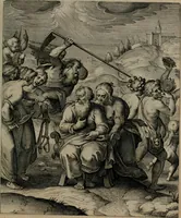 An illustration from Quinti Horatii Flacci emblemata : imaginibus in aes incisis, notisq[ue], illustrata (1612)