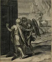 Picture 82 of 104 from Quinti Horatii Flacci emblemata : imaginibus in aes incisis, notisq[ue], illustrata (1612), leaf 172