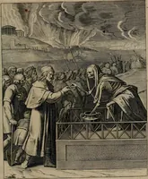 An illustration from Quinti Horatii Flacci emblemata : imaginibus in aes incisis, notisq[ue], illustrata (1612)