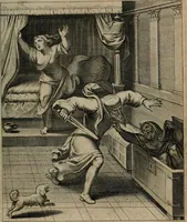 An illustration from Quinti Horatii Flacci emblemata : imaginibus in aes incisis, notisq[ue], illustrata (1612)