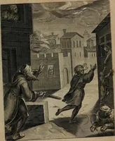 An illustration from Quinti Horatii Flacci emblemata : imaginibus in aes incisis, notisq[ue], illustrata (1612)