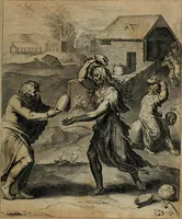 Picture 40 of 104 from Quinti Horatii Flacci emblemata : imaginibus in aes incisis, notisq[ue], illustrata (1612), leaf 88