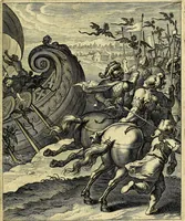 An illustration from Quinti Horatii Flacci emblemata imaginibus in æs incis, notisq́; illustrata (1612)