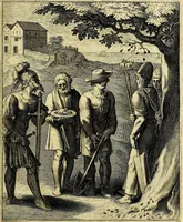 Picture 46 of 104 from Quinti Horatii Flacci emblemata imaginibus in æs incis, notisq́; illustrata (1612), leaf 106