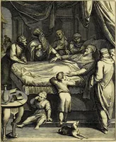 An illustration from Quinti Horatii Flacci emblemata imaginibus in æs incis, notisq́; illustrata (1612)