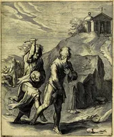 An illustration from Quinti Horatii Flacci emblemata imaginibus in æs incis, notisq́; illustrata (1612)