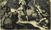 An illustration from Quinti Horatii Flacci emblemata imaginibus in æs incis, notisq́; illustrata (1612)