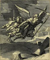 An illustration from Quinti Horatii Flacci emblemata imaginibus in æs incis, notisq́; illustrata (1612)