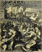 An illustration from Quinti Horatii Flacci emblemata imaginibus in æs incis, notisq́; illustrata (1612)