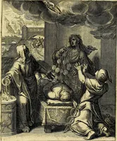 An illustration from Quinti Horatii Flacci emblemata imaginibus in æs incis, notisq́; illustrata (1612)