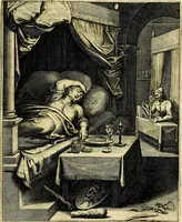 An illustration from Quinti Horatii Flacci emblemata imaginibus in æs incis, notisq́; illustrata (1612)