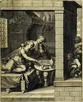 An illustration from Quinti Horatii Flacci emblemata imaginibus in æs incis, notisq́; illustrata (1612)