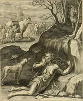 An illustration from Quinti Horatij Flacci Emblemata : imaginibus in aes incisis, notis[que] illustrata (1612)
